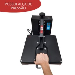 Prensa Térmica Camiseta Plana 38x38 Sublimação Jacaré Transfer Estampa 127v Importway Iwpts-38110 Iw - 5