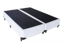 Ver imagem 1 de Base Cama Box Bipartido Casal Corino Branco 40x138x188