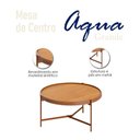 Ver imagem 2 de Mesa de Centro Ambiente Aqua Grande Nature Cobre - Imcal