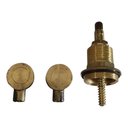 Ver imagem 1 de Kit Bujão Registro de Gaveta Docolbase 3/4'' com Dois Modelos de Gaveta 01277700 Docol