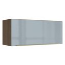 Ver imagem 1 de Armário Aéreo Madesa Lux 80 cm 1 Porta Basculante Rustic/Cinza