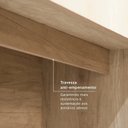 Ver mais imagens de Guarda-Roupa Casal Modulado 3 Peças com Cabeceira 4 Portas 3 Gavetas Milan Yescasa Capuccino/Off White