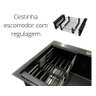 Cuba Pia Gourmet Quadrada Cozinha Aço Inox 304 com Acessórios 40x45cm - 2