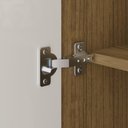 Ver imagem 7 de Armário Multiuso 2 Portas e 3 Prateleiras Internas Macau 170cm - Off White