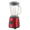 Liquidificador Jarra de Vidro 2L Potência 600W 5 Velocidades Vermelho 127V Black Decker - 1