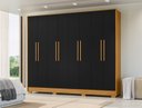 Ver imagem 1 de Guarda Roupa Casal Grande Amplo 233cm para Dormitorio Premium