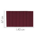 Ver imagem 2 de Painel Estofada Carla 140cm Casal Para Cama Box Quarto Suede Bordô - Gat Magazine