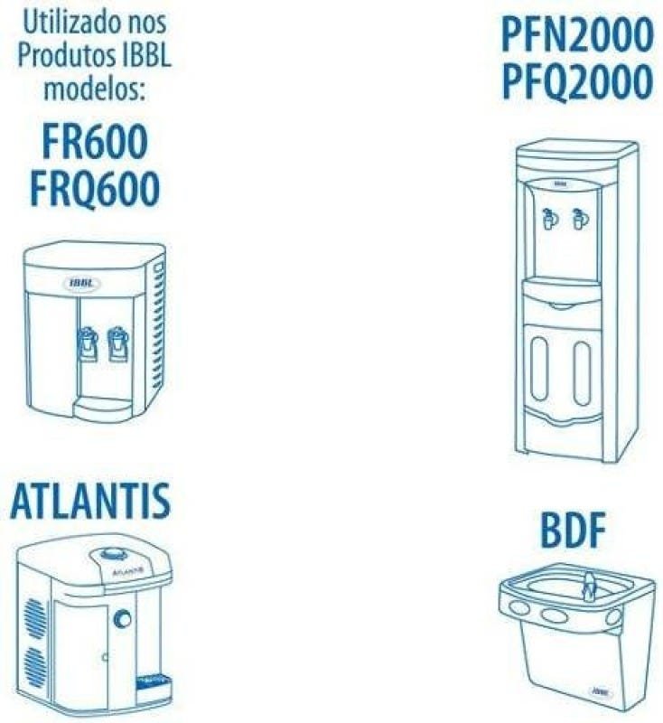 Refil Filtro Purificador de Água IBBL C+3 Original (Immaginare, Evolux, FR600,PFN, Atlantis, PDF)  - 3
