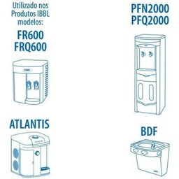 Refil Filtro Purificador de Água IBBL C+3 Original (Immaginare, Evolux, FR600,PFN, Atlantis, PDF)  - 3