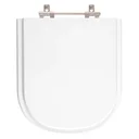 Ver imagem 2 de Assento Sanitário Poliester Antimicrobiano Vogue Plus Branco para Vaso Deca