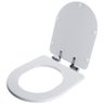 Assento Sanitário Poliester Soft Close Riviera Branco para Vaso Celite - 2