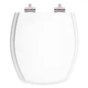 Ver imagem 1 de Assento Sanitário Poliester Soft Close Thema Branco para Vaso Incepa