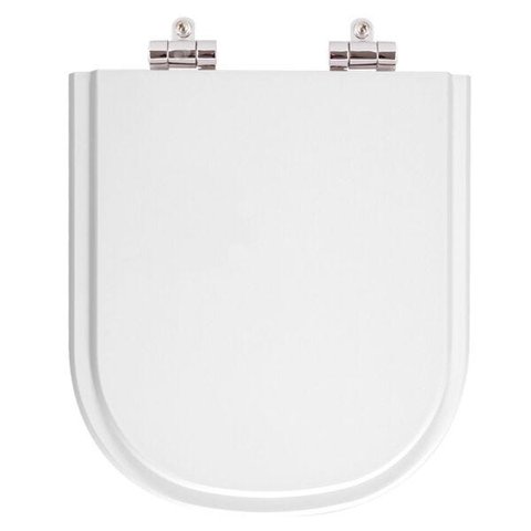 Assento Sanitário Soft Close Happening Branco para vaso Roca