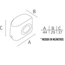 Ver imagem 4 de Prendedor de Porta - Ez 212 - Cromado - 37 Mm