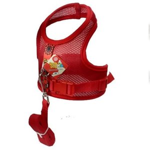 Coleira para Cachorros +Guia Snobdog - PP - Vermelho