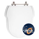 Ver imagem 1 de Assento Sanitário Poliester Antimicrobiano Hampton Branco para Vaso Incepa