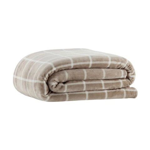 Cobertor Blanket Estampado Toque de Seda - Queen - Tartani