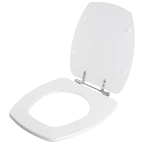 Assento Sanitário Poliester Antimicrobiano Thema Branco para Vaso Incepa