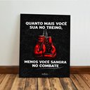 Ver imagem 5 de Kit 3 Quadro Decorativo Boxe Motivacional Luta Artes Quarto Qualidade Premium Moderno 28x20cm