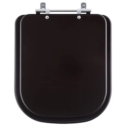 Assento Sanitário Piano Marrom Fosco Para Vaso Deca