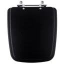 Ver imagem 1 de Assento Sanitário Poliéster Boss Preto Matte Para Vaso Incepa