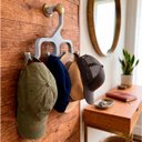 Ver imagem 3 de Cabide Gancho Organizador Guarda Roupa Closet Acessorio Pendura Bolsa Casaco Bone Quarto Casa Decora