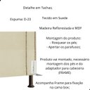 Ver imagem 3 de Cabeceira de Cama Box Estofada 160 Cm Queen Viviane Suede