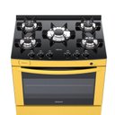 Ver imagem 2 de FOGAO 5 BOCAS VENAX DELPLUS VITREO BL AMARELO GAS GLP
