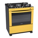 Ver imagem 1 de FOGAO 5 BOCAS VENAX DELPLUS VITREO BL AMARELO GAS GLP