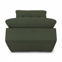 Ver mais imagens de Poltrona Balance Leve Balanço Linho Premium Easy Clean Luxo para Sala Quarto Conforto Relaxante