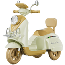 Ver imagem 1 de Mini Moto Eletrica Infantil Shiny Toys Lambreta 6v Bege