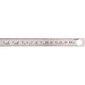 Escala de aço inox 150mm - Vonder - 1