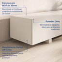 Ver imagem 6 de Rack para TV até 60 Polegadas 157cm Aruá CabeCasa MadeiraOriginals