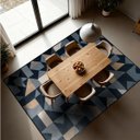 Ver imagem 1 de 1 Tapete Sala de Jantar Mesa Grande 150x200 Js do Zi 20