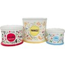 Ver imagem 3 de Tupperware Kit 3 Peças Porta Mantimentos Floral Porta Arroz Feijão e Sal