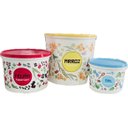 Ver imagem 2 de Tupperware Kit 3 Peças Porta Mantimentos Floral Porta Arroz Feijão e Sal