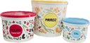 Ver imagem 2 de Tupperware Kit 3 Peças Porta Mantimentos Floral Porta Arroz Feijão e Sal
