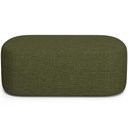 Ver imagem 5 de Puff Decorativo Orgânico para Living Quarto 100cm Doha W01 Linho Verde- Lyam Decor