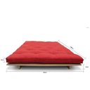 Ver imagem 3 de Sofá-cama Futon Slim S 02 Lugares Cor Vermelho Tomate FUTON BRASIL