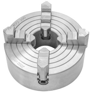 Placa para Torno Med. 100mm/4 - Independente com 4 Castanhas