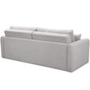 Ver imagem 6 de Sofá 3 Lugares Retrátil Reclinável 210cm Bering F04 Linho Impermeável Cinza Claro - Lyam Decor