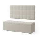 Ver imagem 2 de Kit Painel Rana 200 e Calçadeira Alpha Bouclê Aradecor