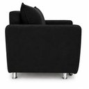 Ver imagem 7 de Poltrona Cama Retrátil Daiana Confortável em Veludo Suede Preto
