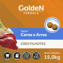 Ver imagem 3 de Ração Premier Golden Formula Cães Filhotes Carne e Arroz - 15KG