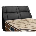 Ver imagem 1 de Painel de Cama Box Estofada King Imperador Suede Cinza - Simbal