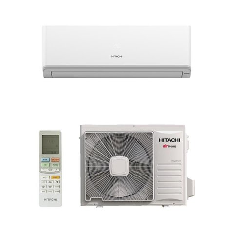 Ar Condicionado Hitachi Split Hi Wall Inverter Airhome 600 Frio BTUS SPK12D3IVF 220V