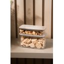 Ver imagem 2 de Pote Retangular Hermético Modo 1,3l Cor Light Gray Coza