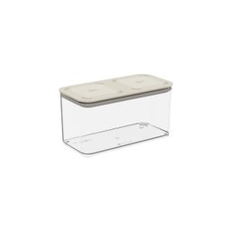Pote Retangular Hermético Modo 1,3l Cor Light Gray Coza - 1