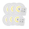 Kit 6x Luminárias Led com Controle Remoto Luzes Inteligente - 1
