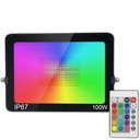 Ver imagem 1 de Refletor Led Rgb com Controle Bivolt 100w Ip67 Zem -31098-r